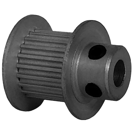 B&B Manufacturing 21-2P09-6FA2, Timing Pulley, Aluminum, Clear Anodized,  21-2P09-6FA2